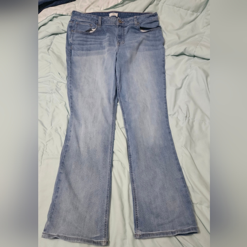 Maurices classic bootcut jeans size 14